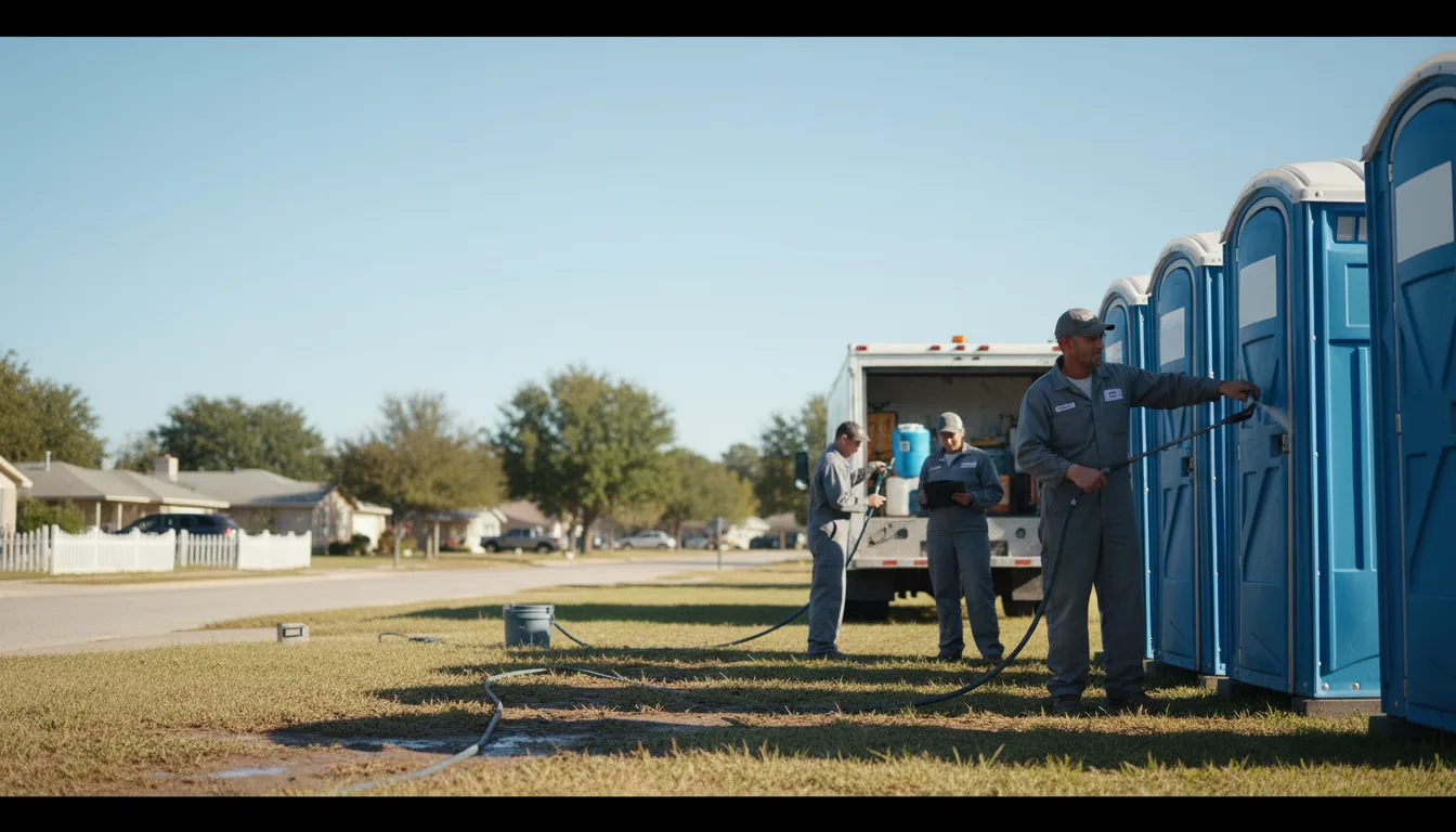 Long-Term Portable Toilet Rental in Camden, MS near me